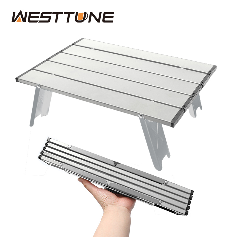 Outdoor Furniture Near Me - WESTTUNE Lightweight Roll Table Mini Folding