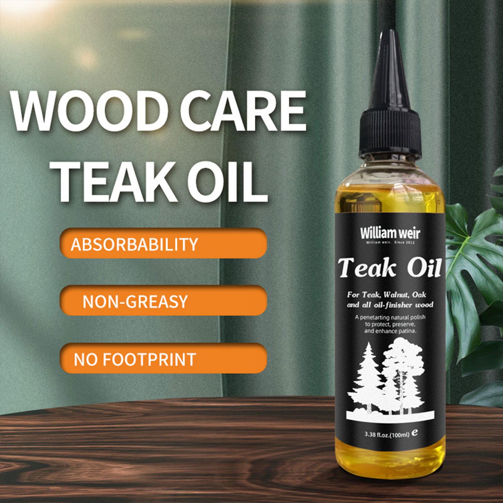 Outdoor Furniture Restoration - 100ml Furniture Oil Wood Polishing Hardwood