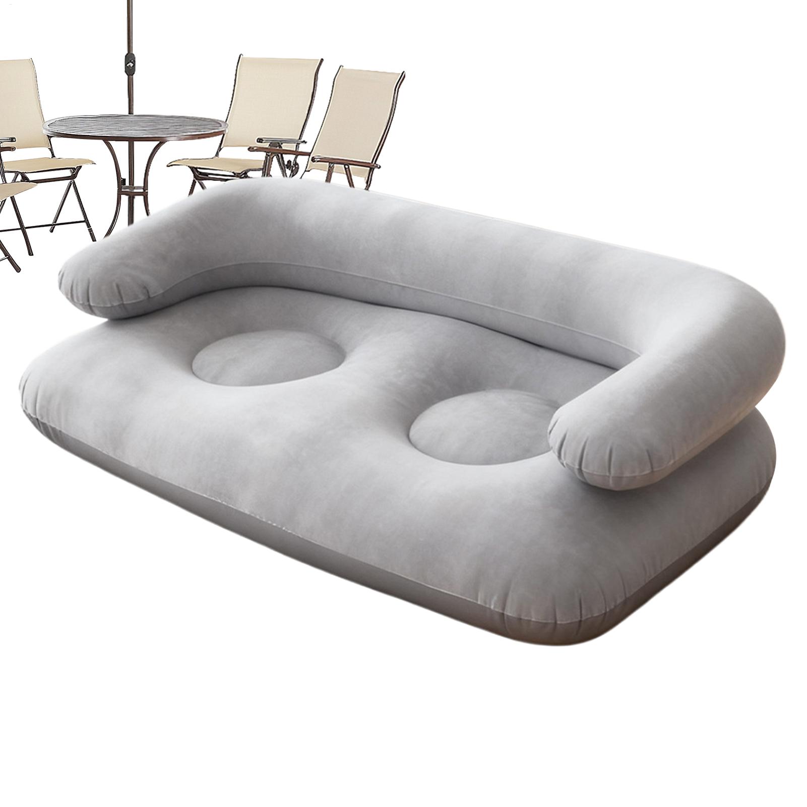 Outdoor Furniture Near Me - Inflatable Couch 2-Seat Waterproof Chair with