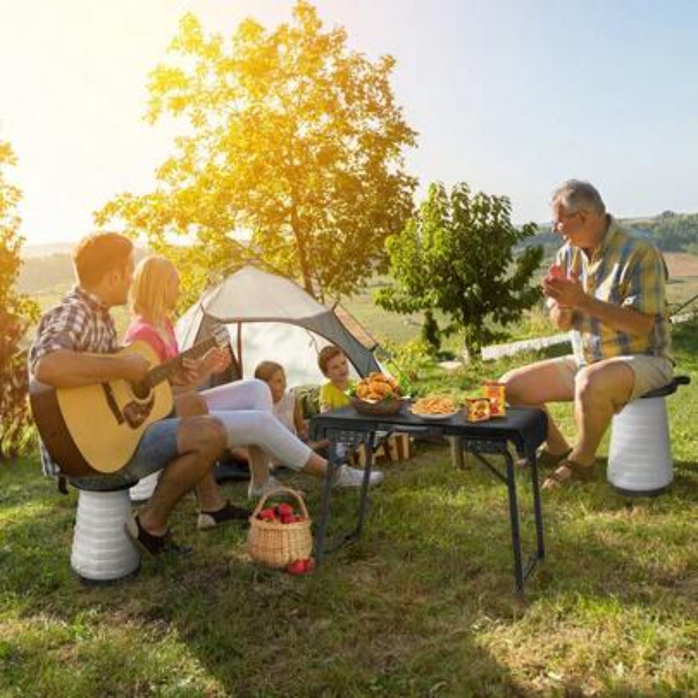 Folding Picnic Table - 3 Piece Folding Camping Table and