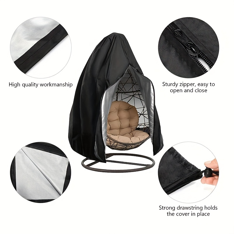 1 Piece Courtyard Hanging Egg  - Outdoor Furniture Egg Chair recension och pris