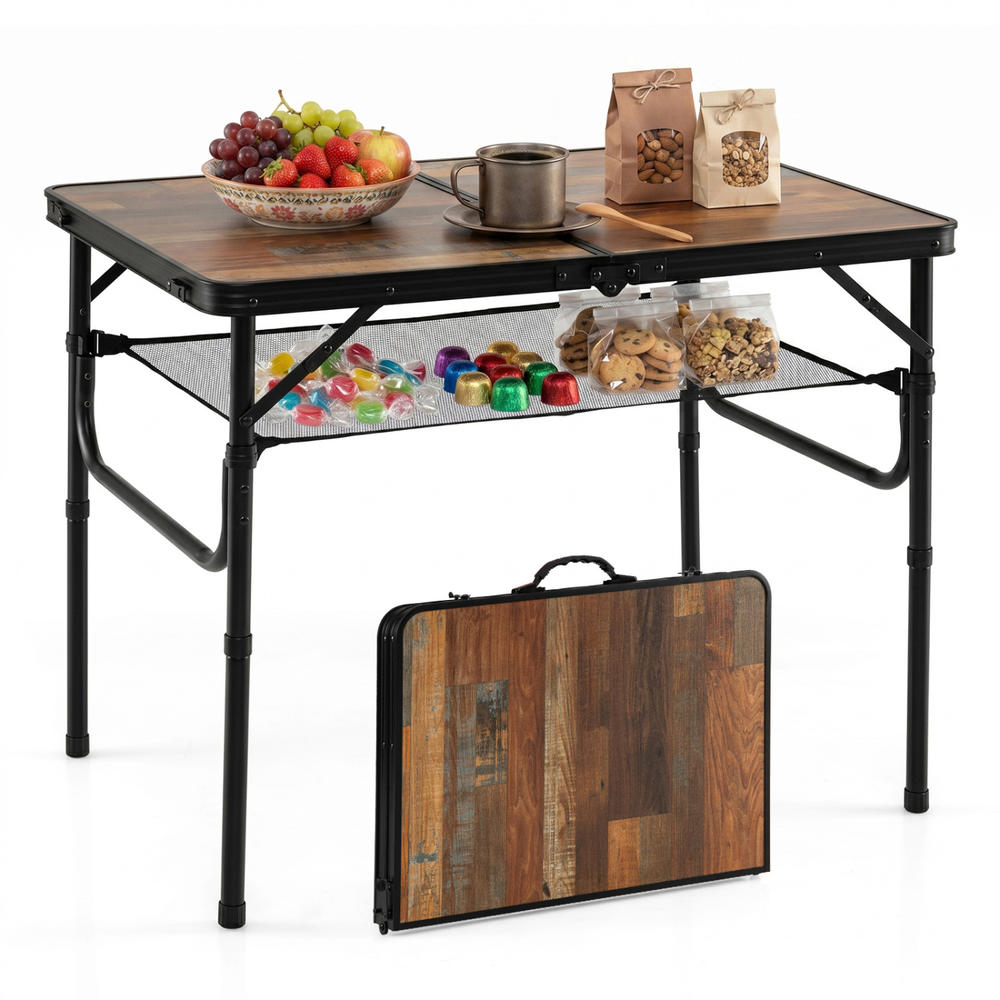 Single Folding Camping Table C - Folding Picnic Table recension och pris