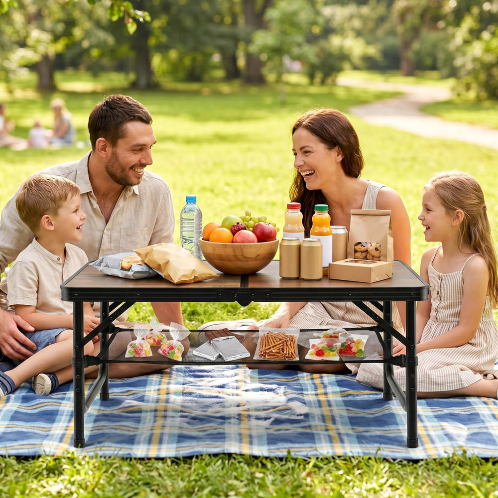 Single Folding Camping Table C - Folding Picnic Table recension och pris