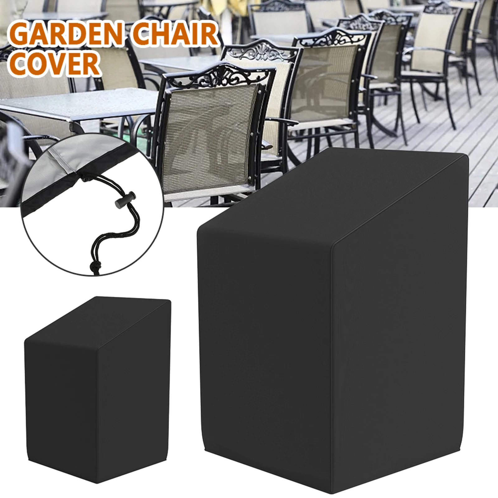 Stacked Chair Dust Cover with  - Outdoor Furniture Upholstery Near Me recension och pris