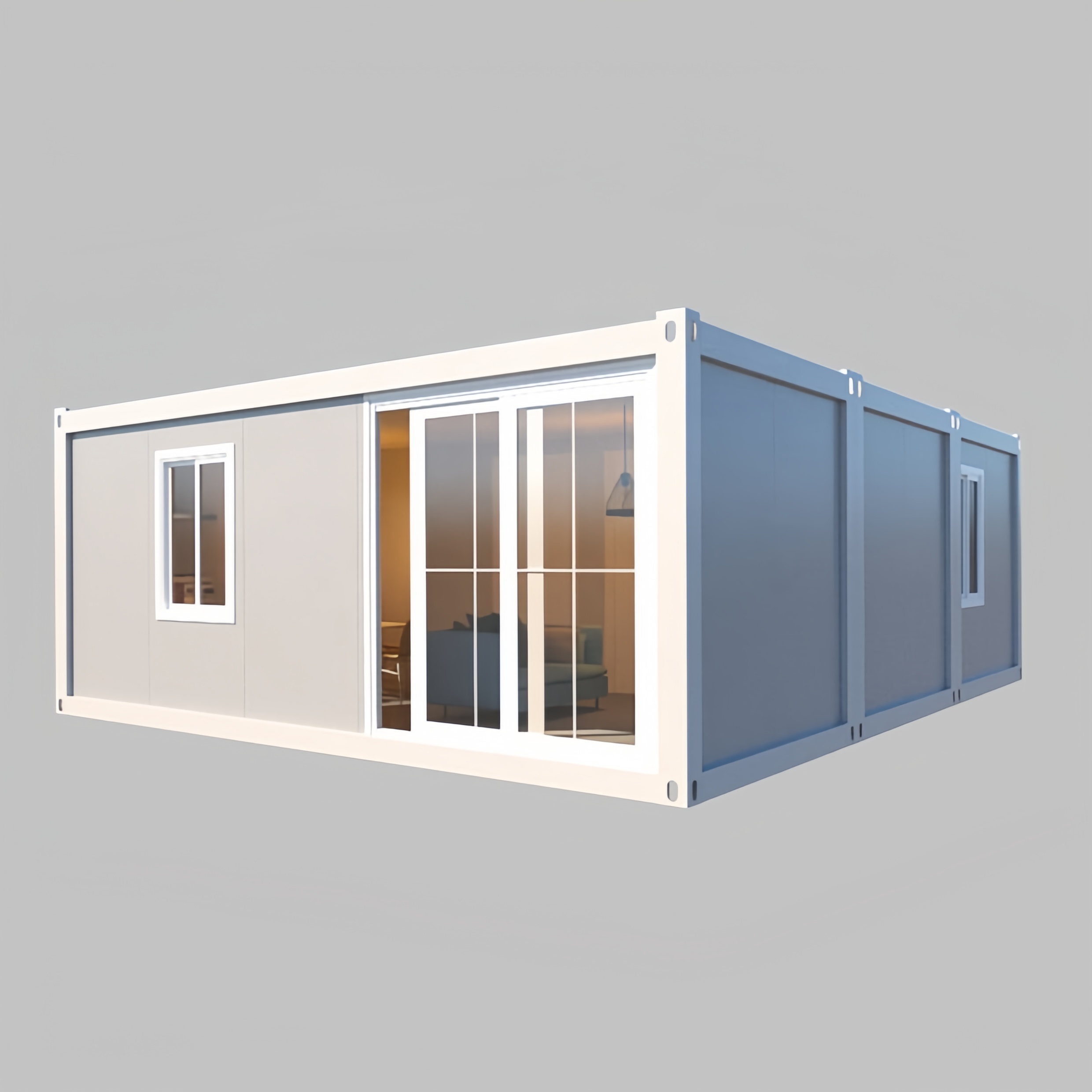 30FT Movable Modular Cabin Por - Outdoor Furniture Metal recension och pris