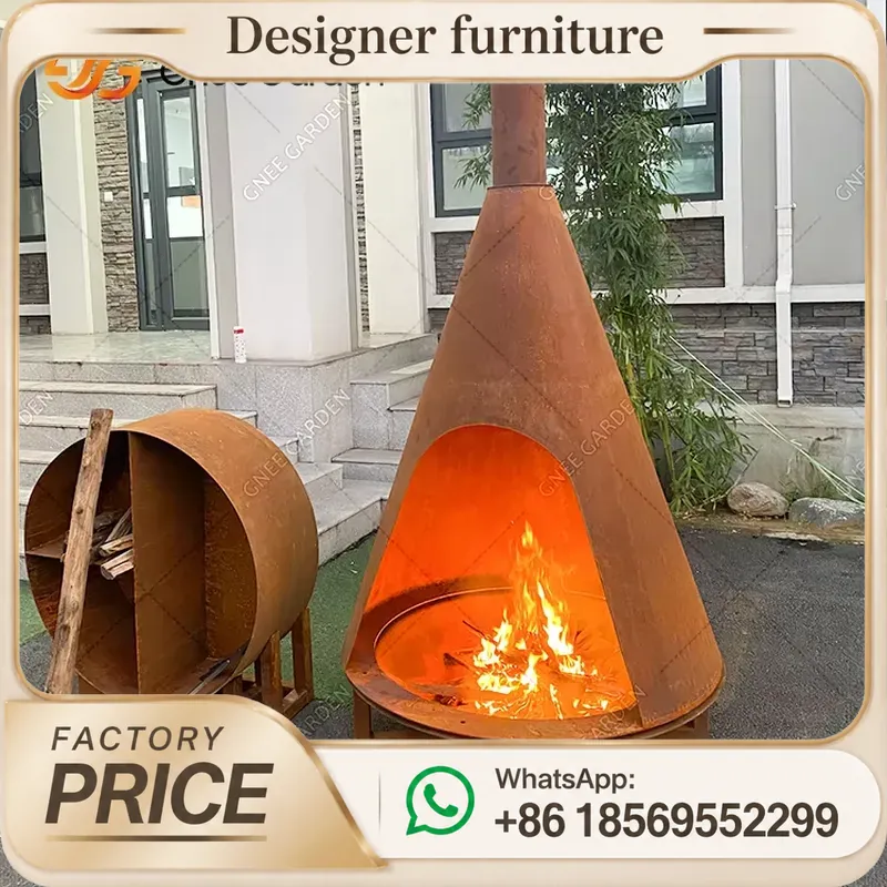 Portable Wood Pellet Stove Wit - Outdoor Furniture Metal recension och pris