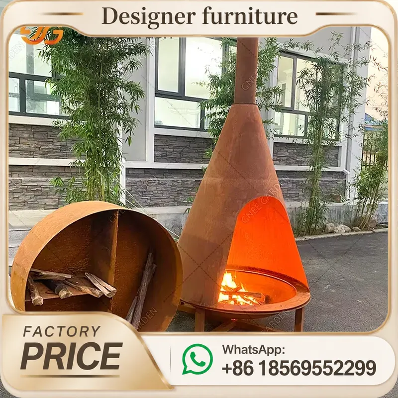Portable Wood Pellet Stove Wit - Outdoor Furniture Metal recension och pris
