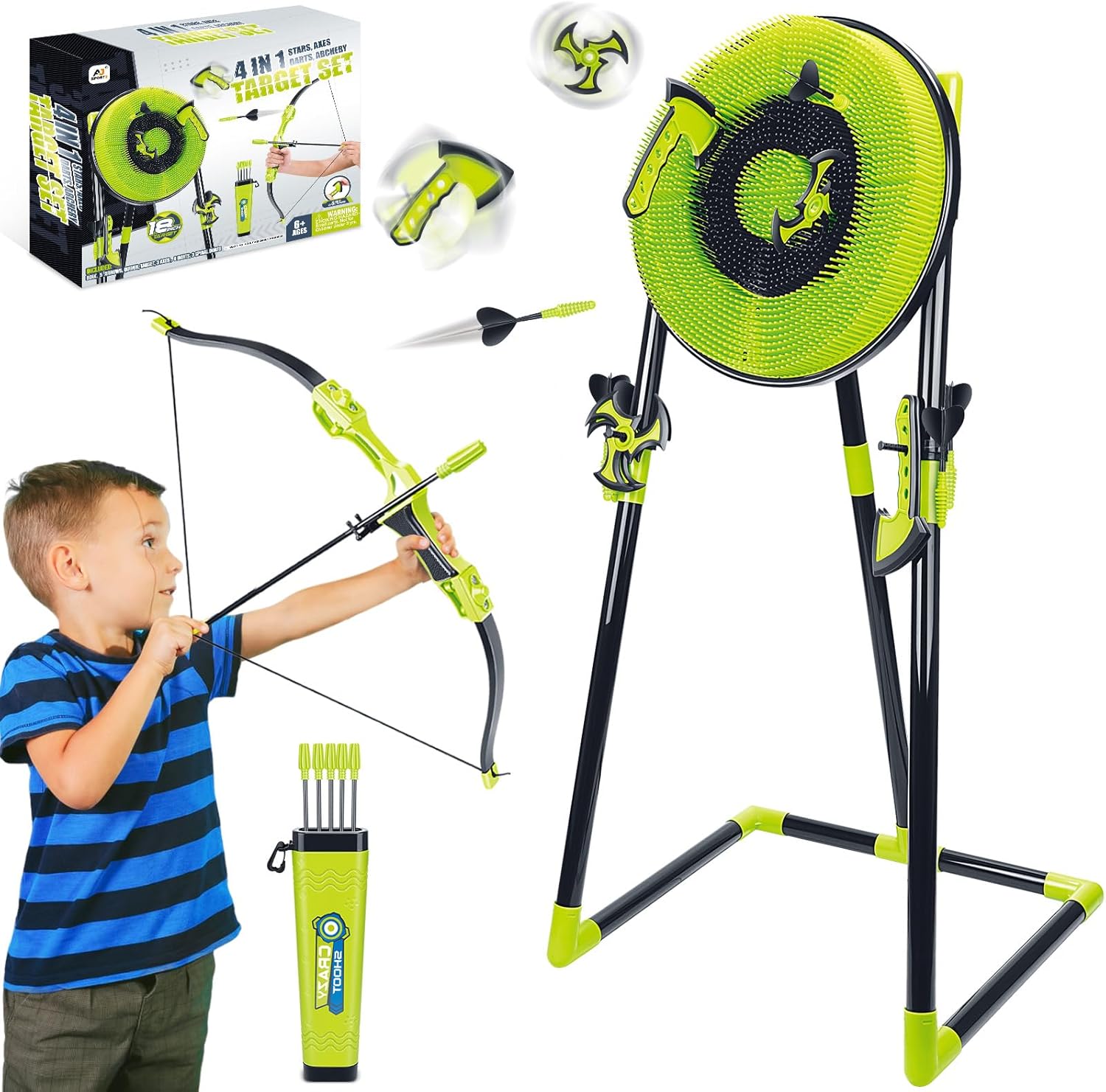 4 in 1 Axe Throwing Target Set - Outdoor Furniture Target recension och pris
