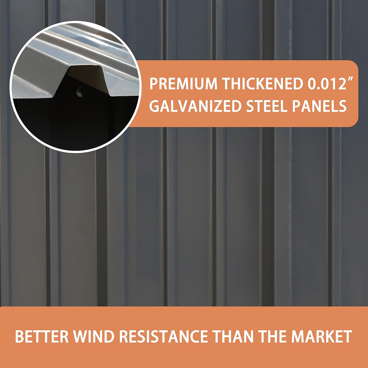 10' x 10' Outdoor Storage Shed - Outdoor Furniture Metal recension och pris
