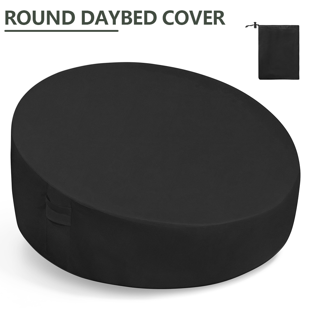 Round Daybed Cover 210D Waterp - Outdoor Furniture Cover Waterproof recension och pris