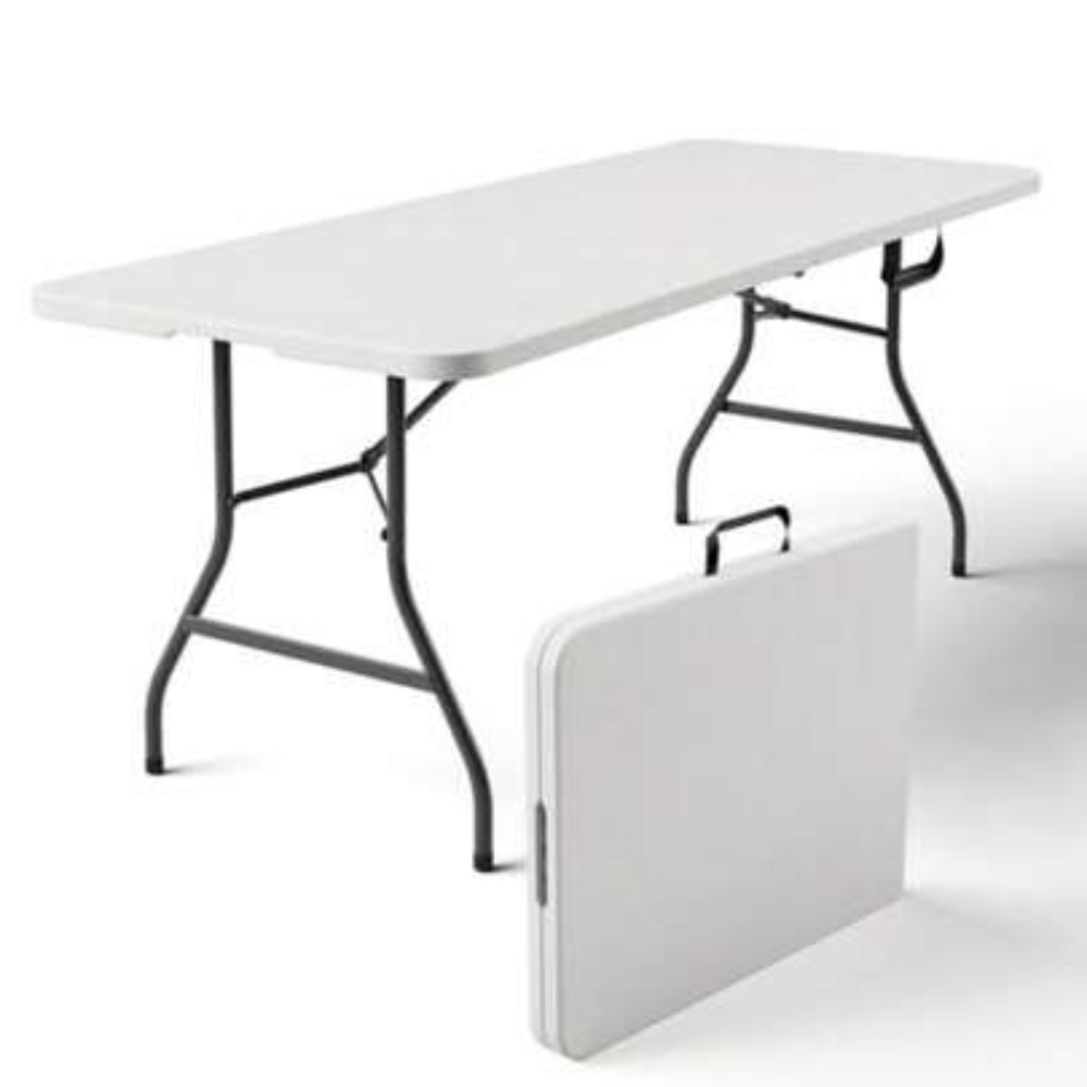 Heavy Duty 6ft Folding Table P - Folding Picnic Table recension och pris