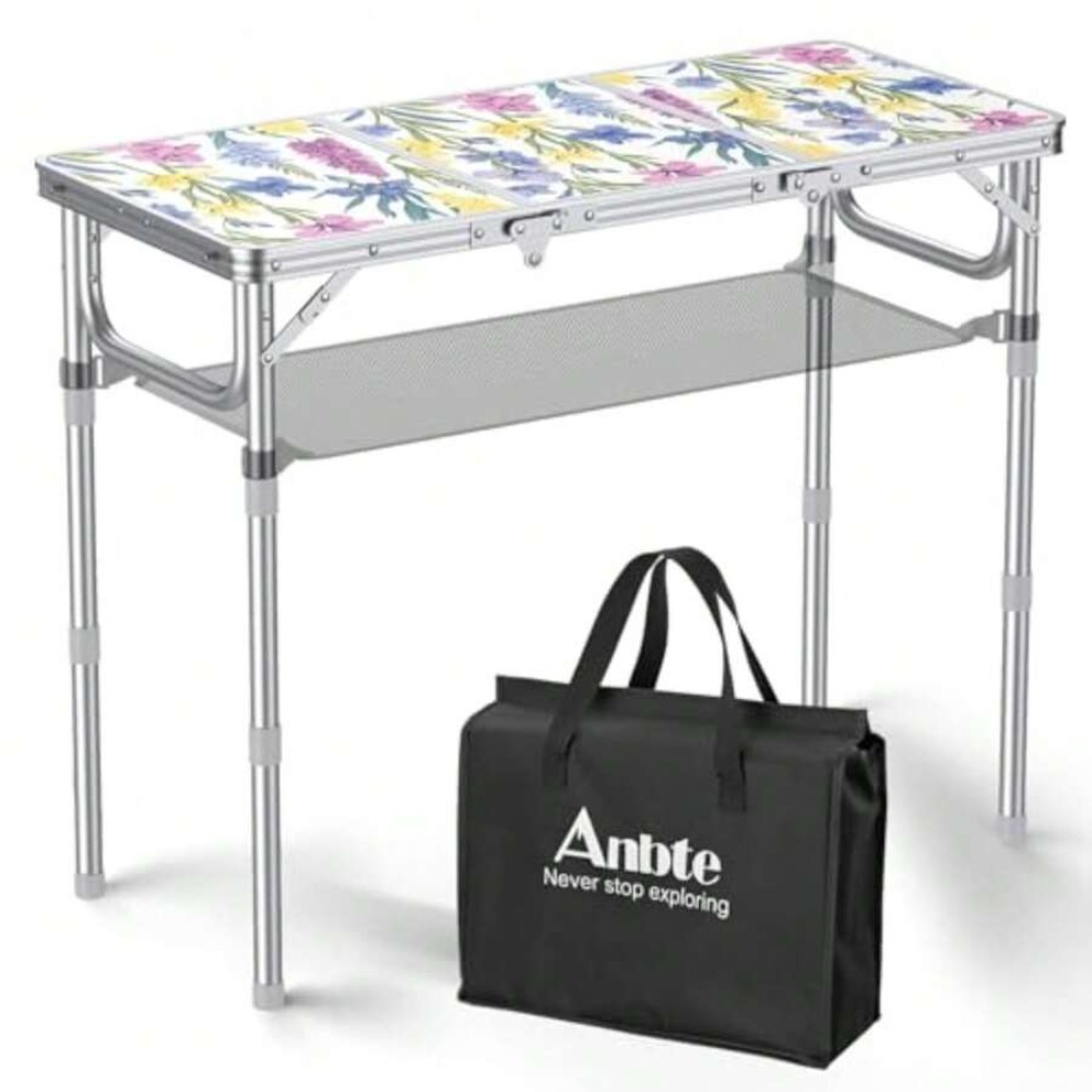 Folding Camping Table with Sto - Folding Picnic Table recension och pris