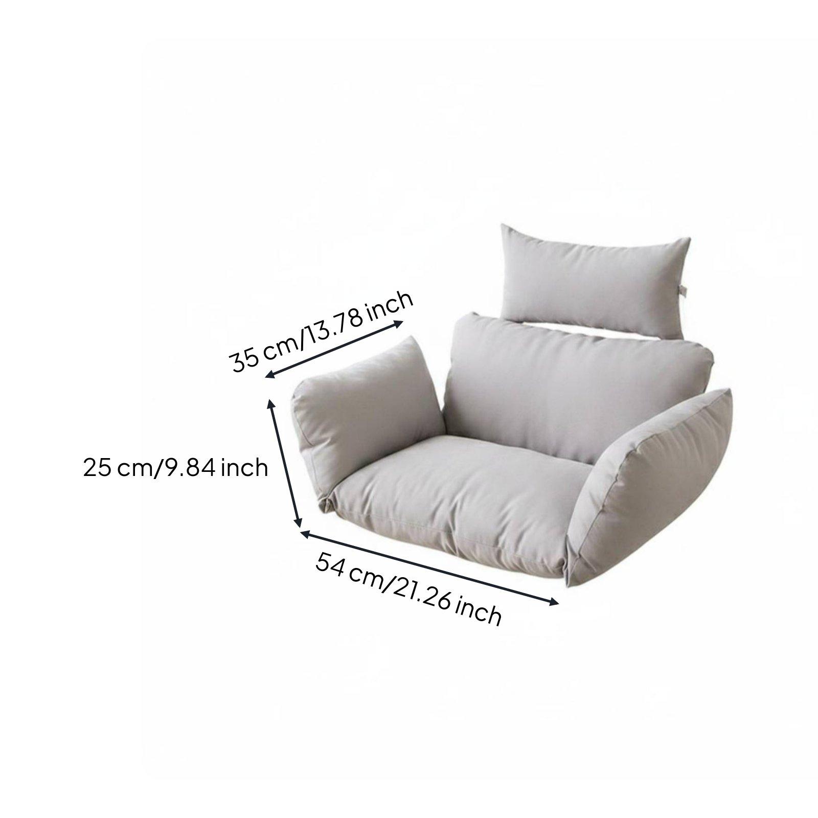 Detachable Cushion Cover Seat  - Outdoor Furniture Egg Chair recension och pris