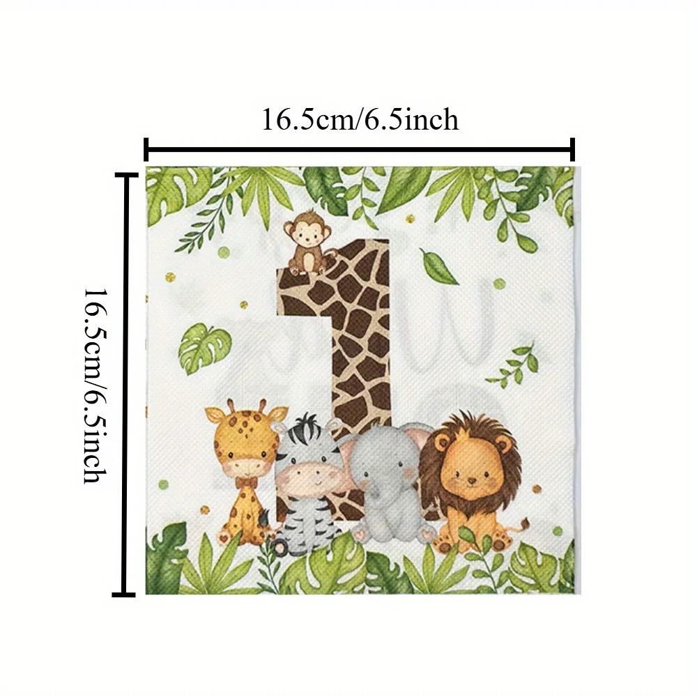 20Pcs/Bag Jungle Animal Wild O - Folding Picnic Table recension och pris