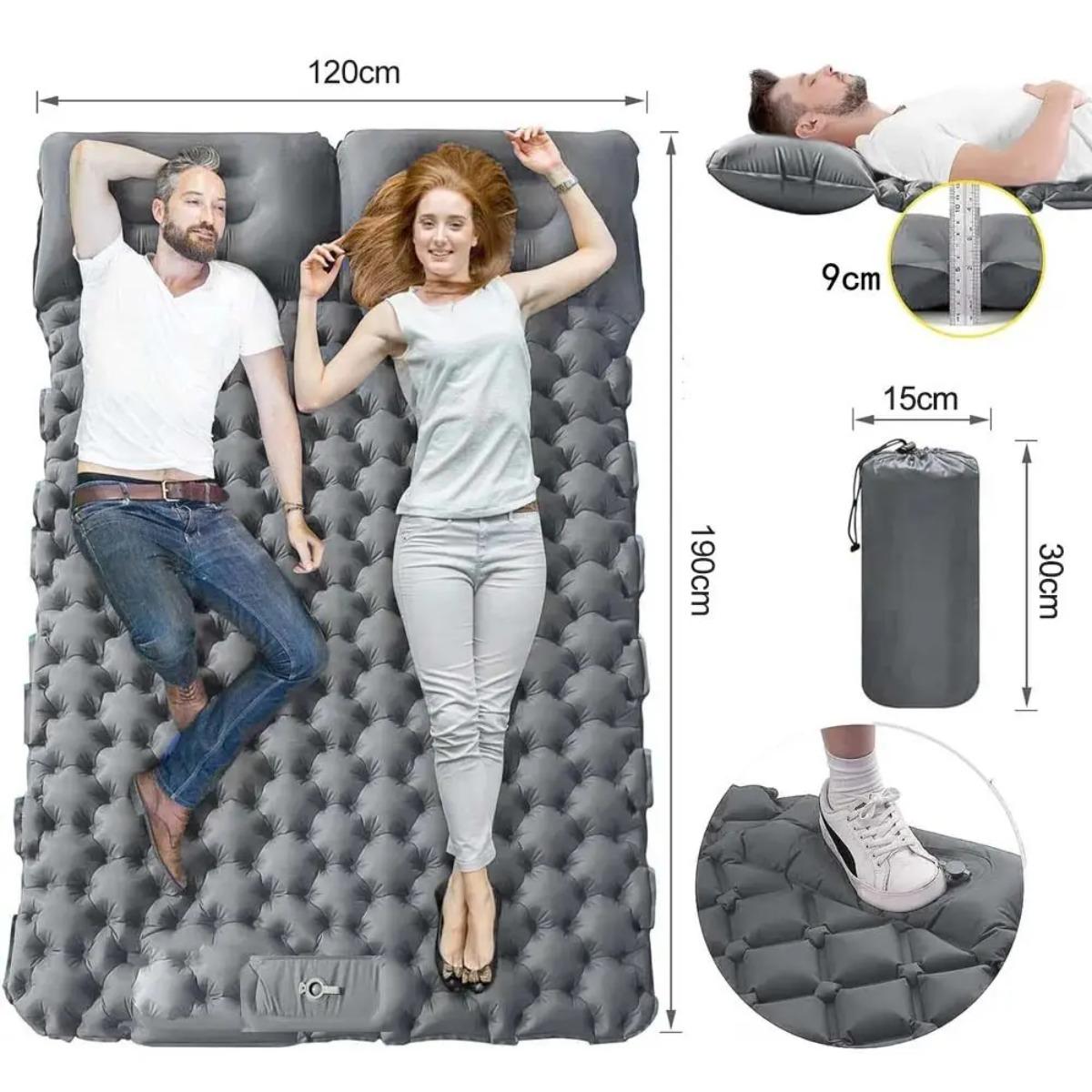 Single & Double Inflatable Air - Outdoor Rug Waterproof recension och pris