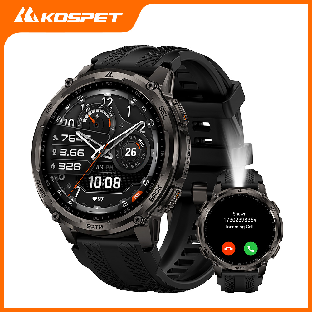KOSPET TANK T4C Smartwatch Men - Outdoor Rug Waterproof recension och pris