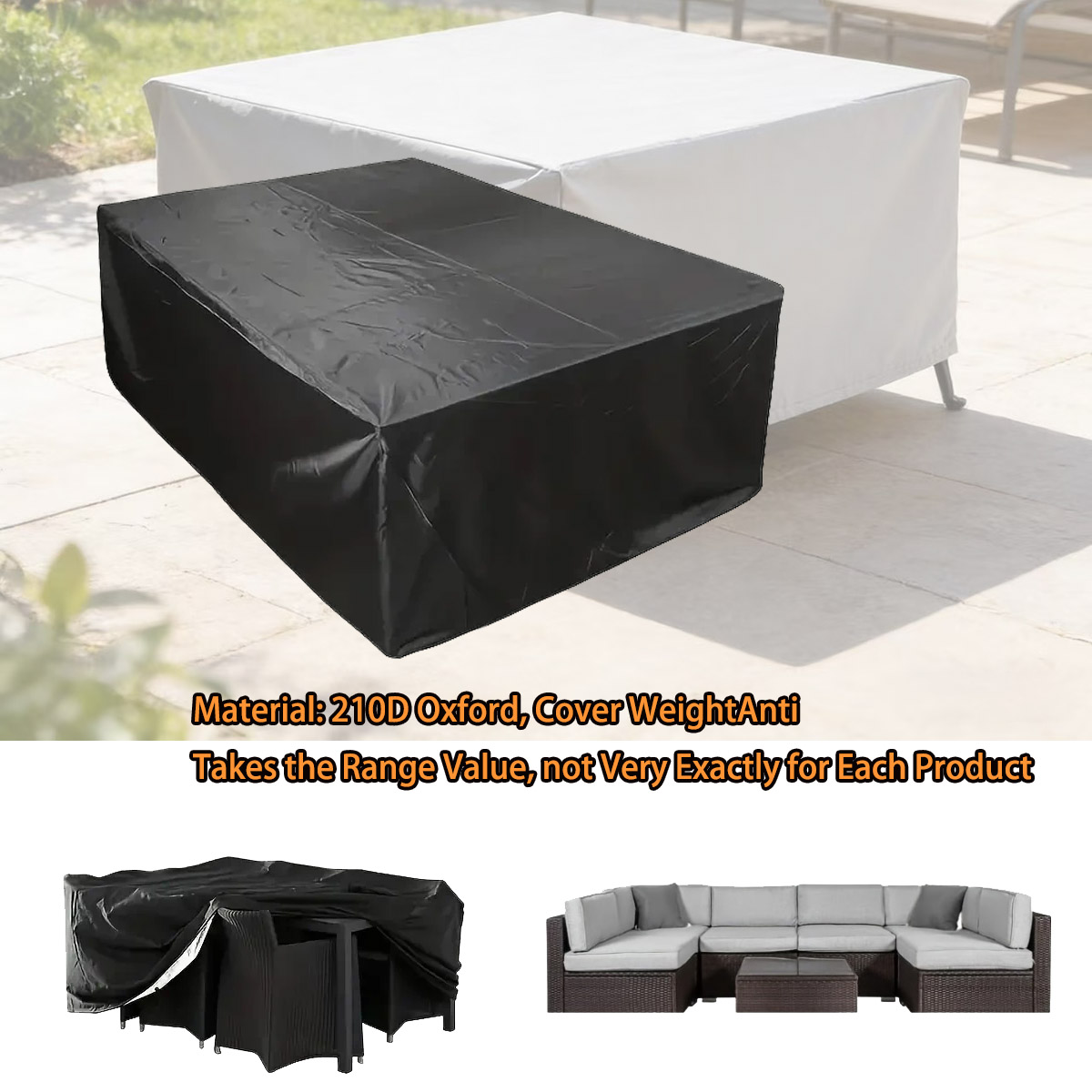 600 Sizes Outdoor Furniture Co - Outdoor Furniture Cover Waterproof recension och pris