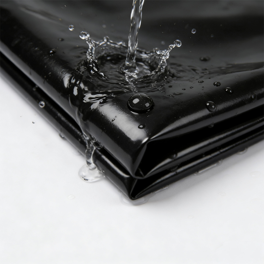Durable Pure Black PVC Waterpr - Outdoor Furniture Cover Waterproof recension och pris