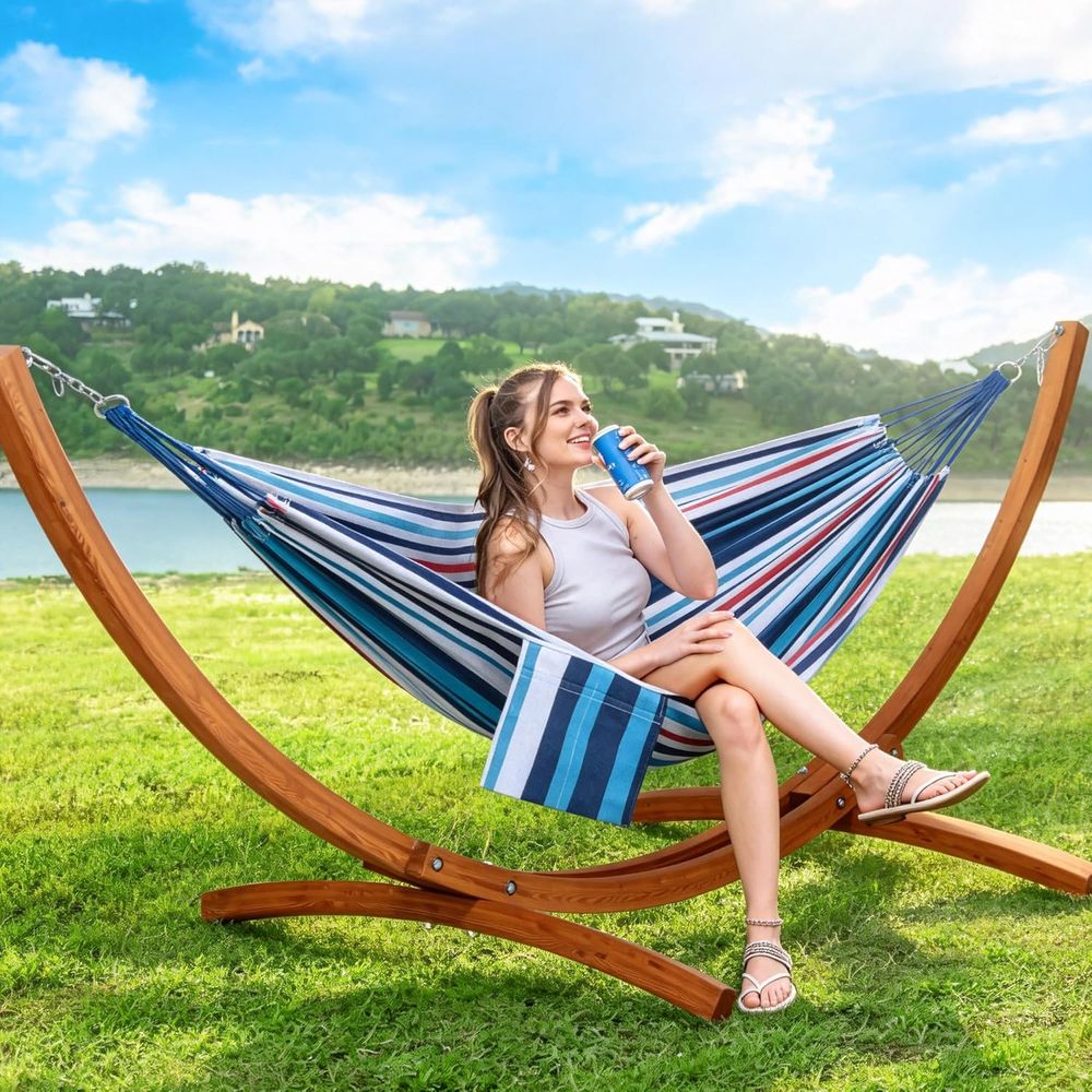 Outdoor Hammock with Stand Inc - Hammock With Stand recension och pris