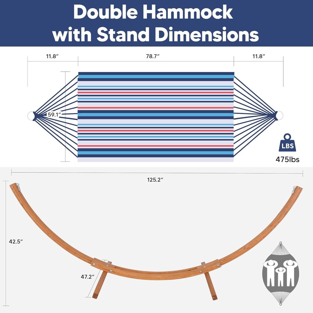 Outdoor Hammock with Stand Inc - Hammock With Stand recension och pris