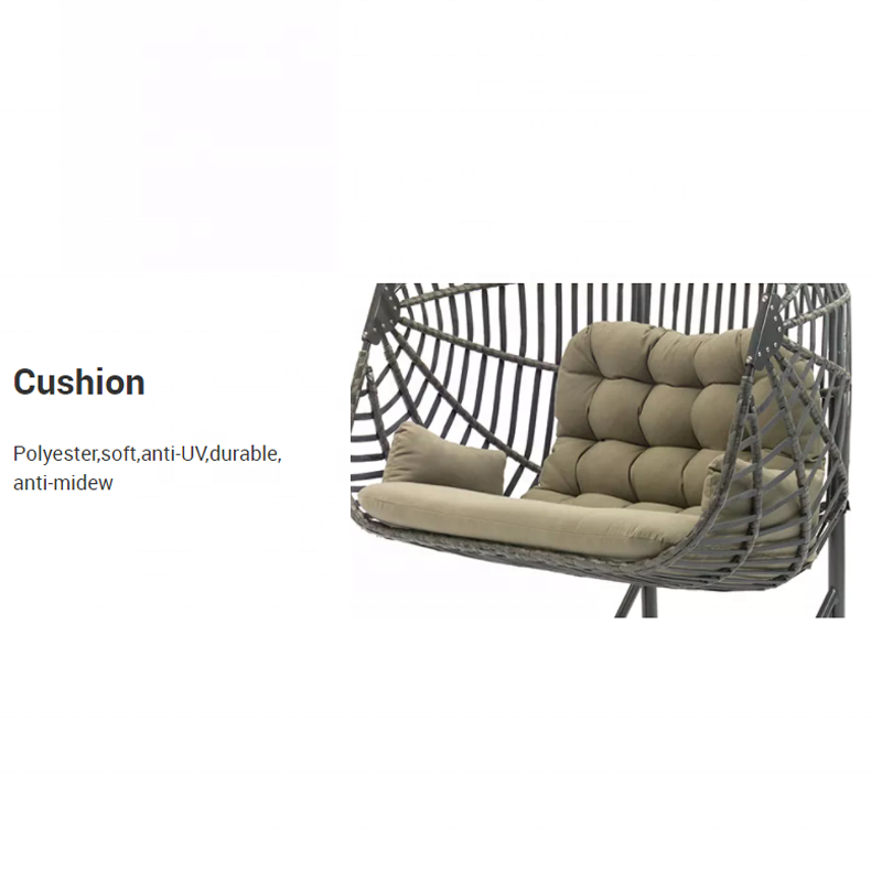 Luxury 2-Seater Hanging Chairs - Outdoor Furniture Egg Chair recension och pris