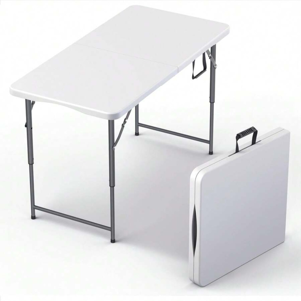 4FT Foldable Table Adjustable  - Folding Picnic Table recension och pris