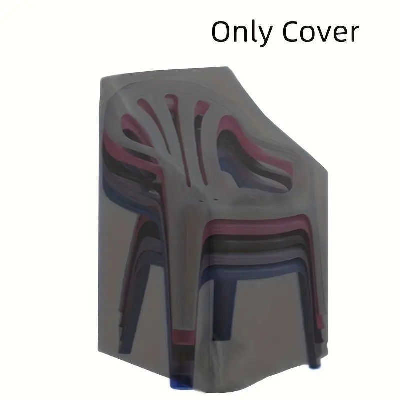 1pc Heavy-Duty Stacking Outdoo - Outdoor Furniture Covers recension och pris