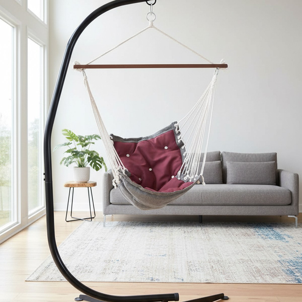 Heavy Duty Steel Hammock Chair - Hammock With Stand recension och pris
